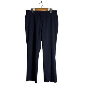 Haggar Women's Navy Straight Leg Dress Pants